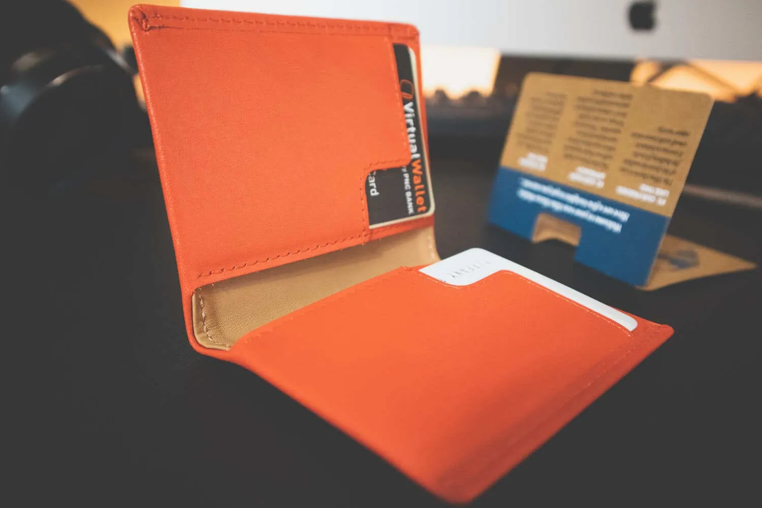 Photo of a Tangelo Bellroy Slim wallet