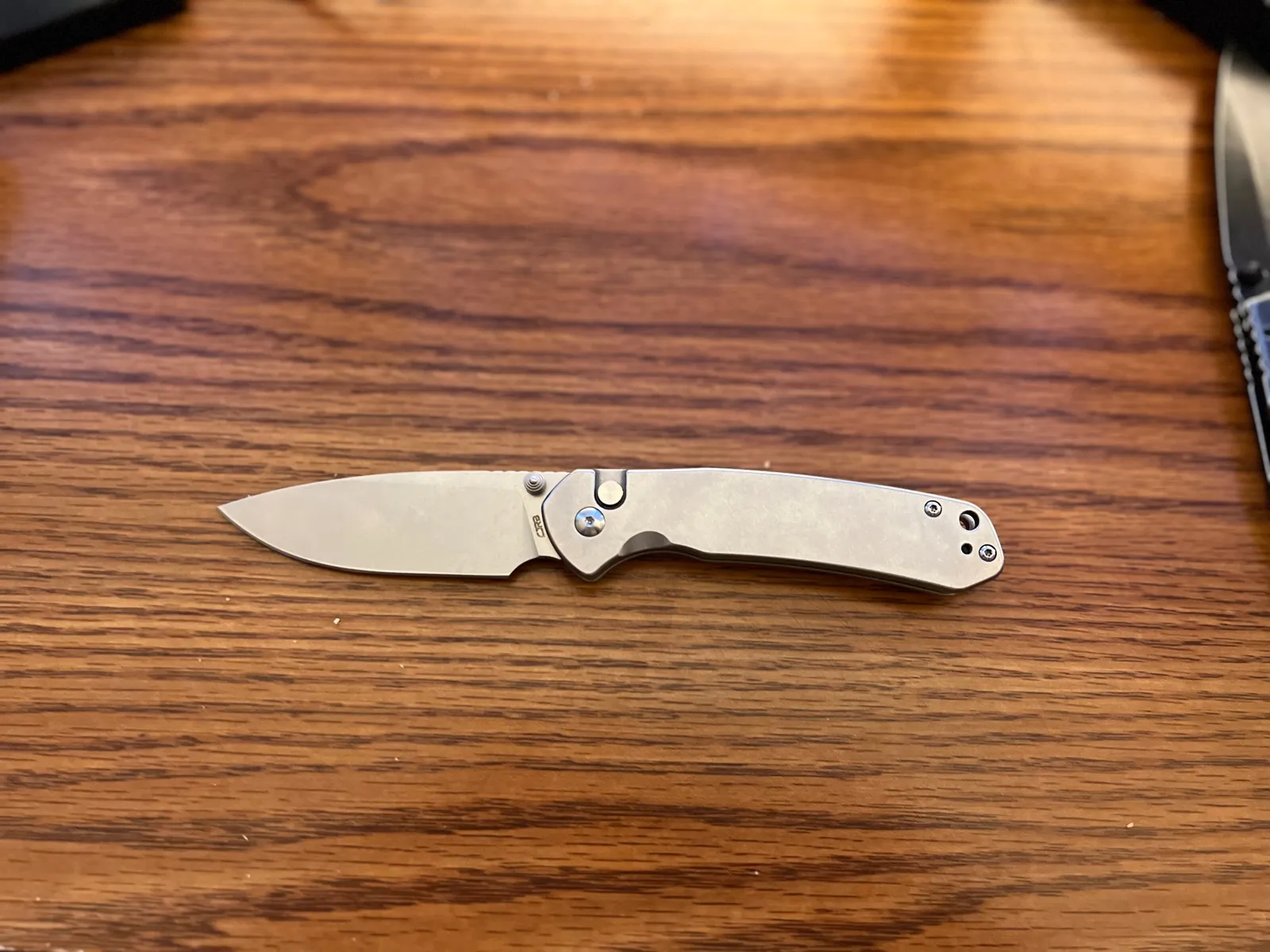 CJRB Stonewash Pyrite, blade out